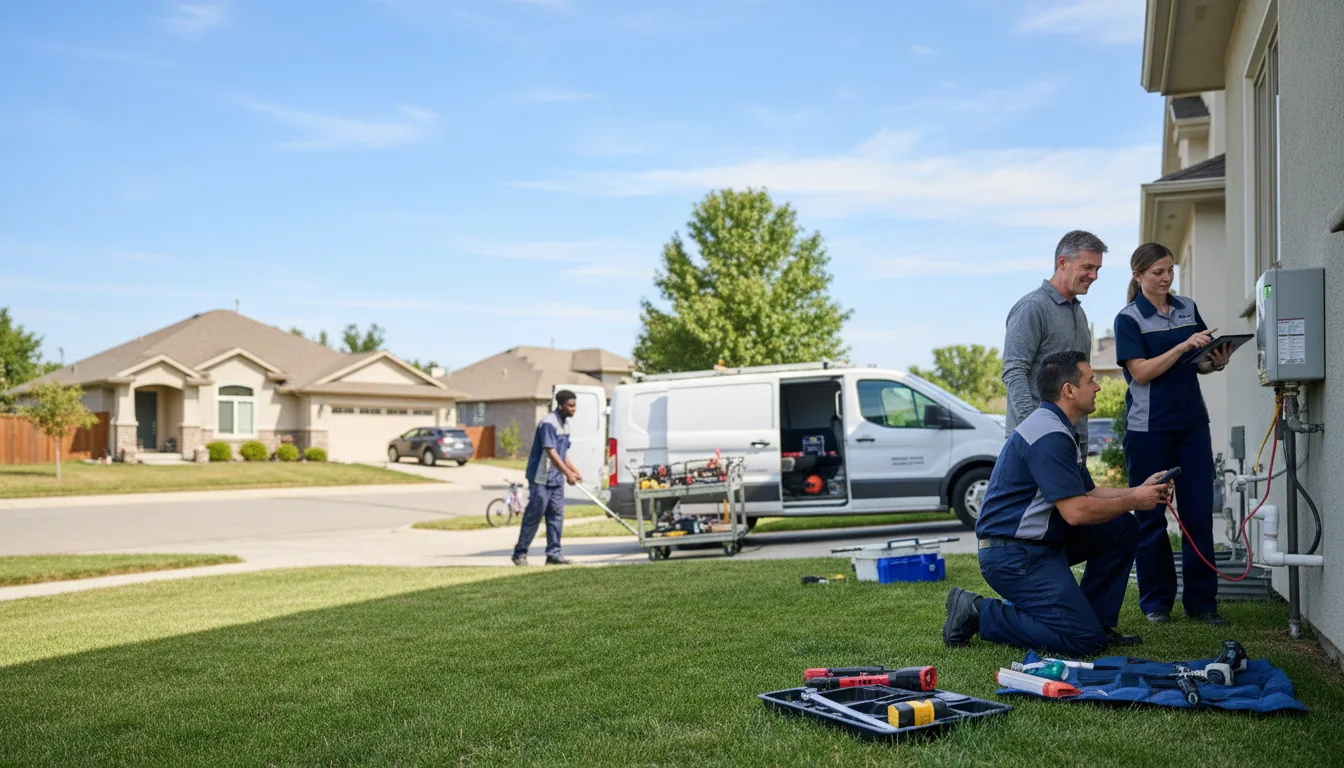 Tankless water heater service in Bitely, MI